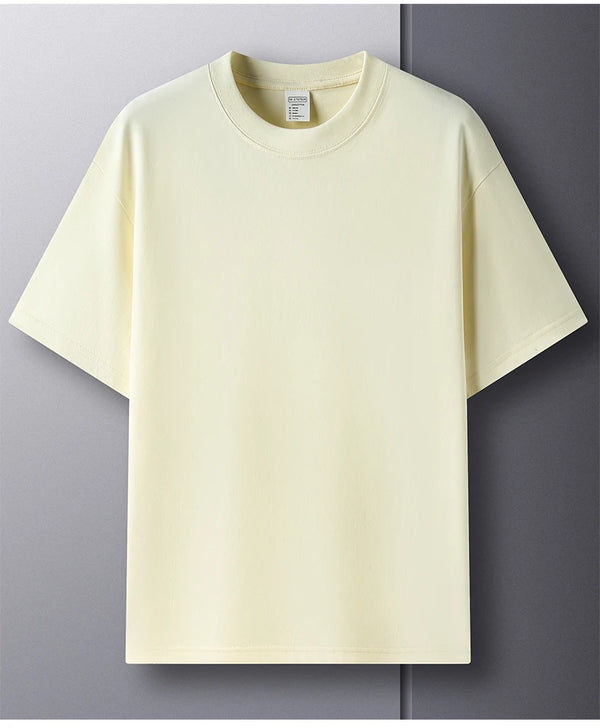 Soft 100% cotton crew neck t-shirt for summer