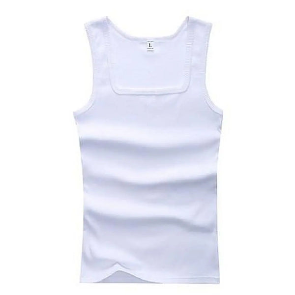 Breathe Easy men's tank in soft knit cotton for gym and casual summer activities