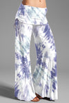 Women's Lightweight Wide-Leg Printed Trousers, Adjustable Waist, Comfy and Fashionable, Ideal for Women's Casual Wear