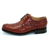 Handcrafted Goodyear Crocodile Leather Men's Shoes - Low-cut Fashion Statement - Size 37-47