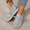 Women's Mesh Lace-up Mid-Top Casual Shoes, Black. Stylish, comfortable footwear with breathable mesh lining. Ideal for everyday wear.