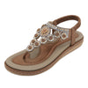 Elegant Microfiber Beach Sandals in Vibrant Colors, Rhinestone Embellished, Sizes 36-42 - Summer Chic and Comfortable Option