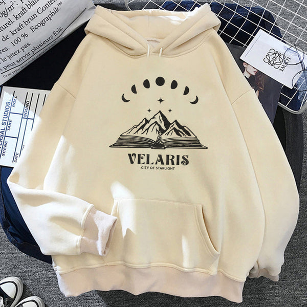Stylish Aesthetic Women's Hoodies in Japanese Gothic Style