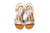 Women's Rhinestone Summer Sandals with Elastic Straps, Beaded Embellishments, and Hollow Design