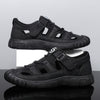 Breathable Men's Anti-Slip Mesh Wading Sandals in V001 Gray - Size 39. Mesh fabric for comfort & durability with non-slip sole.