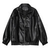 Men's Stylish Winter Leather Jacket with Urban Trend - Korean Style & Loose Fit Design