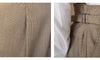 Elegant Naples High-Waist Straight Trousers in Grey, Fog Blue, Light Coffee - Daily Wear Pants for Style and Comfort