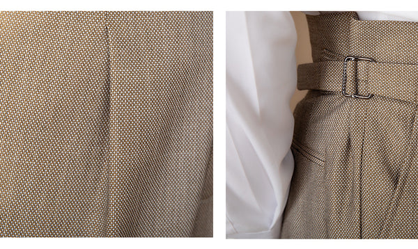 Elegant Naples High-Waist Straight Trousers in Grey, Fog Blue, Light Coffee - Daily Wear Pants for Style and Comfort