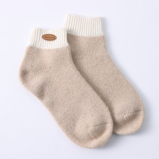 Pure Cashmere Fashionable Knitted Socks