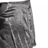 Chic Off-Shoulder Sequin T-Shirt for Ladies in Silver | Slim-Fit Glamour | Stripes/Plaid | Polyester | Available in S-XLsizes.