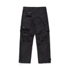Functional Zip Nylon Trousers with Detachable Pockets in Acrylic - Black/Grey Mid-Waist Skinny Fit - Menswear - Casual Wear