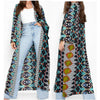 Stylish Geometric-Pattern Long Coat Pajamas/Cardigan in Various Designs
