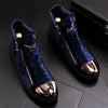 Toasty Cotton Plush Winter Footwear in Black - Korean Trend Zipper Shoes for Women & Men - Sizes 38-43