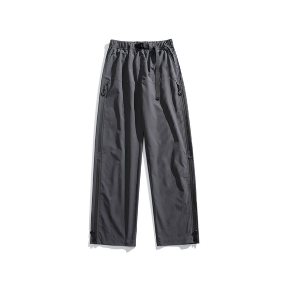 American Leisure Cargo Tactical Pants for Outdoor Adventures - High-Grade Fabric, Elastic Fit, Non-Iron, Retro Style.