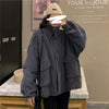 Cozy Lamb's Wool Corduroy Ladies Coat in Chenille Fabric, Sizes S to 2XL, Autumn Winter Fashion Essential