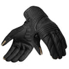 Premium Retro Leather Motorcycle Riding Gloves in Yellow, Black, and Brown for Maximum Grip and Style - Fall-proof and Waterproof - 1 Pair