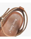 Women's Chic Retro Chunky Heel Leather Sandals - Stylish and Comfortable with 2.8 cm Heel - Available in Sizes 35-40