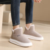 Cozy Warm Unisex Winter Slippers in Brown | Anti-Slip PVC Sole