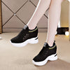 Women's Flyknit Height-Increasing Sneakers with Waterproof Sole