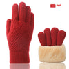 Winter-Ready Touchscreen Gloves in Classic Black - Fleece-Lined, Windproof - Durable Acrylic - Smartphone Compatible - Winter Accessory