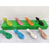 Luxurious Sheepskin High Heel Sandals in Multicolor - Elegant Lace-up Style