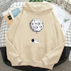 Unisex Casual Printed Hoodie in Khaki, XS-3XL Sizes
