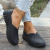 Women's Mesh Slip-On Sports Shoes - Low Heel Casual Footwear