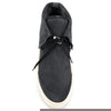 Breathable High-Top Men's Black Shoes with Flat Heels & Pigskin Lining - Trendy & Durable for All Occasions