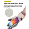 Winter Fleece-Lined Gloves for Outdoor Biking & Mountain Climbing, Cotton Finger Gloves, Free Size with Heat Retention
