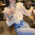 Chic Long-Sleeve Lace Top in Apricot with Bow Detail, Elegant and Versatile | Women's Fashion