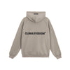 Chic Zip-Up Hoodie - Couple's Tape Print in Black, Khaki, or Dark Grey - Trendy Streetwear Fashion, Premium Cotton Material.