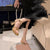 Comfortable Thick Heel Women's Work Shoes in PU Material with Medium Heel Height and Static-resistant Sole