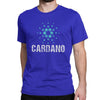 Vintage Men's Cardano Cryptocurrency Logo Cotton T-Shirt in Various Colors
