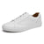 Premium Cowhide Leather Casual Shoes with Colorful Design in Black
