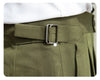 Vintage Style Men's Pants in Solid Color - Polyester/Viscose/Spandex Blend - Comfortable and Stylish - Available in Various Sizes