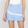 Women's High-Performance Sport Skirt with Built-In Leggings in QZ089-White - Breathable Golf Apparel for Active Women