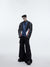Premium Men's Lace-Up Casual Pants in Black and White | High-Waist Design | Polyester | Trendy and Comfy | Men's Fashion