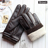Men's Waterproof Cycling Gloves with Touch Screen - Sheepskin. Windproof & Warm for Winter. Versatile Men’s Fashion in Various Colors.