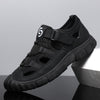 Men's Breathable Anti-Slip Mesh Wading Sandals in Gray - Outdoor Adventure Footwear for Men - Velcro Closure - Sizes 39-44