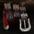 Carved Pin Buckle Leather Belt Embossed Cowhide - Wine Red Black Camel Flower Pattern Alloy Buckle