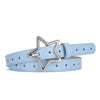 Women's Slim Star-Buckle Belt for Dresses & Jeans in Diverse Colors