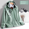 Lightweight Waterproof Shell Jacket for Outdoor Activities - Unisex - M to 5XL