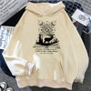 Stylish Aesthetic Women's Hoodie in Japanese Gothic Style, Polyester Fabric, European & American Blend, Gilding Craft - XS-XXL.