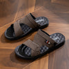 Men's Waterproof Non-Slip Rubber Shoes in Black and Brown - Dual Wear PVC Footwear for Men - All-Weather Casual/Dress Style