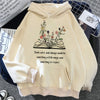 Stylish Japanese Gothic Women's Hoodie with Gilding Craft