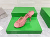 Luxurious Sheepskin Lace-up Stiletto Heel Sandals - Multicolor Elegant Footwear - Genuine Leather High Heels