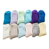Women's Cashmere Cotton Socks in Assorted Colors, Japanese Style, Mid-Calf Length - Breathable and Comfortable Winter Socks