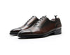 British Style Men's Leather Oxford Shoes in Black and Coffee - Sophisticated and Trendy Men's Footwear