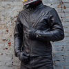 Premium Goat Leather Motorcycle Gloves in Black, Green, and Brown, Touch Screen Ready - Men's Biking Gear