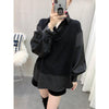 Women's Sophisticated Patchwork Two-Piece Shirt in Cotton
